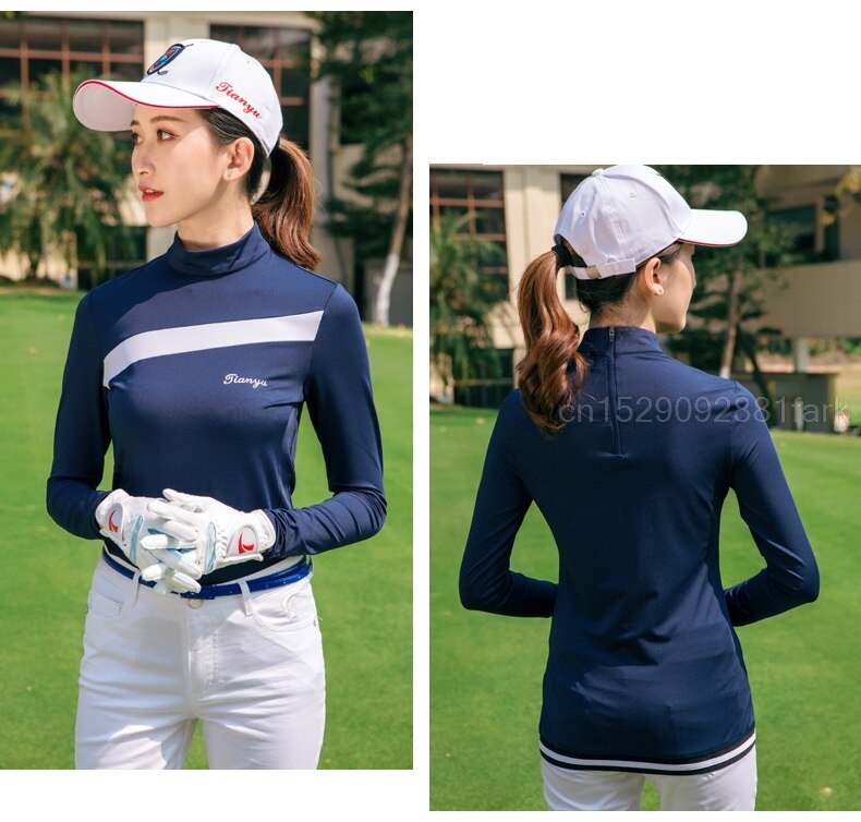 Women Long Sleeve Golf Training T-shirt