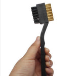 Load image into Gallery viewer, 2 Sided Brass Wires Nylon Brush | Training Aids
