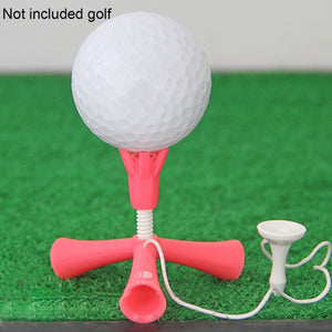 Practice Golf Tee Self Standing Rotatable
